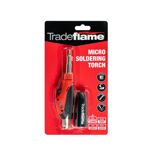 Tradeflame Micro Soldering Torch - Compact Tool - 70mm x 15.5mm x 50mm – view 2 - Auzzistore
