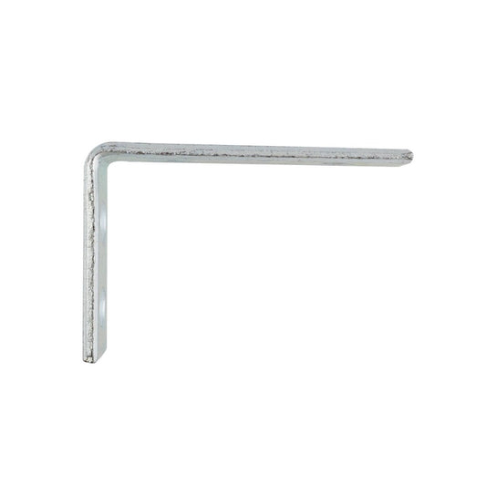 Carinya Zinc Plated Angle Bracket 75 x 50mm - Silver - Heavy-Duty - 1 Pack – view 2 - Auzzistore