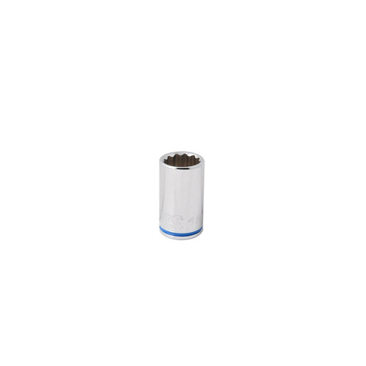 Kincrome Socket 15mm 1/2 Drive - Mirror Polish - Chrome Vanadium Steel - Auzzistore
