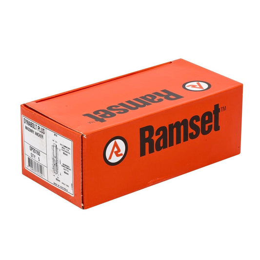 Ramset DynaBolt Plus 20mm x 160mm Masonry Anchor 5 Pack Gold Steel - Auzzistore