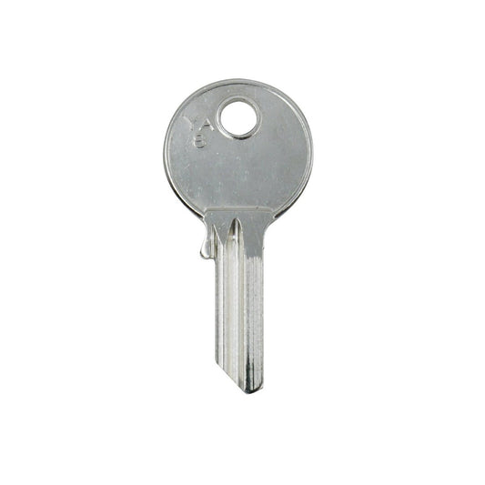 Ehi ya8 Silver Blank Key - Nickel Plated Brass - Key Cutting Solution – view 2 - Auzzistore
