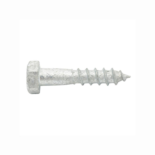 Zenith M8 x 40mm Hot Dipped Galvanised Coach Screw Each - Steel - Durable - Auzzistore