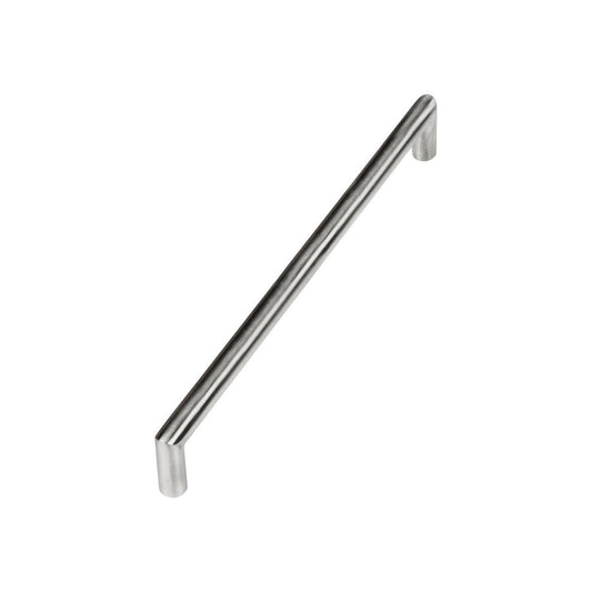Kaboodle Round Bar Handle 192mm Brushed Stainless Steel Durable Easy Install