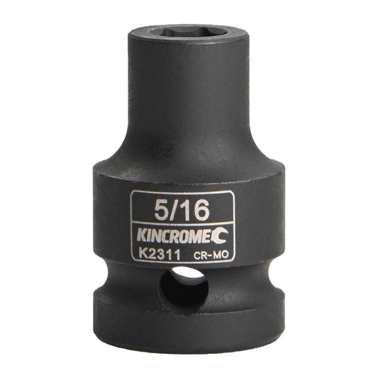 Kincrome 5/16 Inch Square Drive Impact Socket Cr-Mo Steel Rust Resistant - Auzzistore