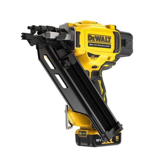 Dewalt 18V XR Framing Nailer Kit 90mm - 5.0Ah - Durable & Efficient – view 2 - Auzzistore