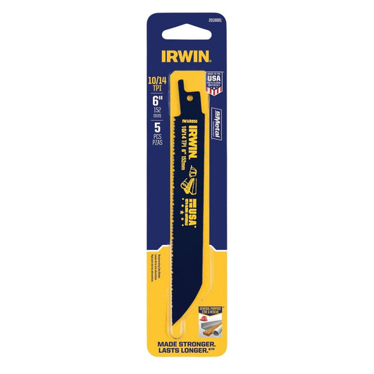 Irwin Reciprocating Saw Blade - 152mm - Bi-Metal - Fire & Rescue