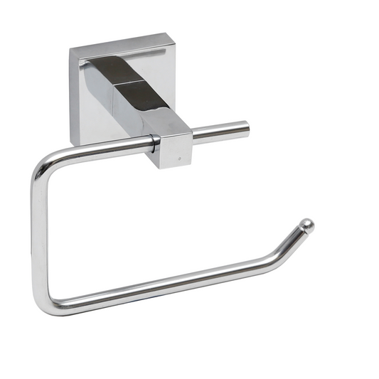 Estilo Chrome Lille Toilet Roll Holder - 1 Large Roll - 90mm x 145mm - Chrome