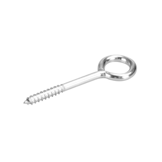 Pinnacle 5 Zinc Plated Screw Eyes 2 Pack - 14mm x 72mm - Durable Fastening - Auzzistore