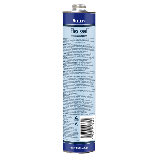 Selleys Black Flexiseal Polyurethane Sealant 310ml Weatherproof Flexible – view 2 - Auzzistore