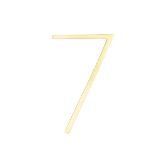 Sandleford Brass Toorak Number 7 - 120mm - Durable & Weather-Resistant - Auzzistore