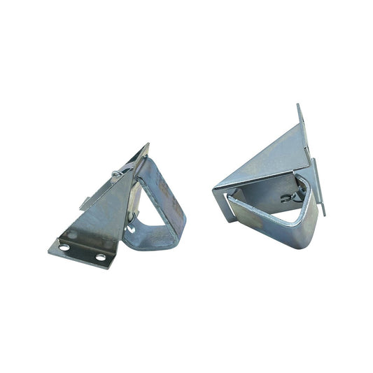 Liftaway Spring Loaded Garage Door Latches 2 Pack - 65mm - Galvanised – view 2 - Auzzistore