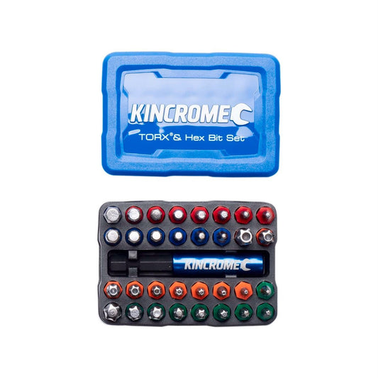 Kincrome 33 Piece Torx and Hex Bit Set - S2 Steel - 70mm x 35mm x 50mm – view 2