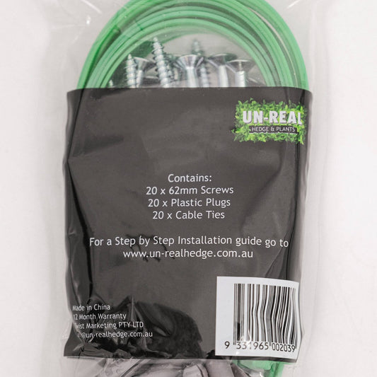 Un Real Accessories Trellis Installation Kit - 25cm - Plastic - Easy Install – view 2