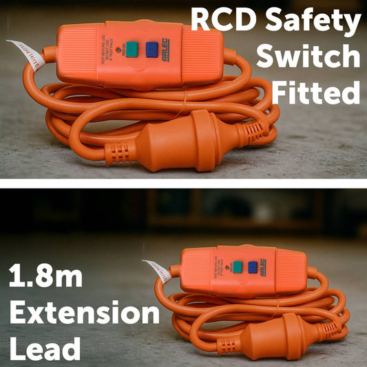 Arlec Heavy Duty Extension Lead - 1.8m - PVC - In-Line Safety Switch – view 2