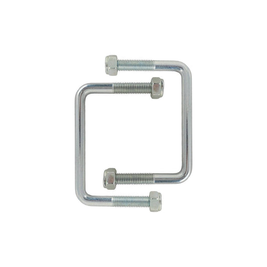 Ark 4 Jockey Wheel U Bolt 2 Pack - Steel - Galvanised - Durable Stability
