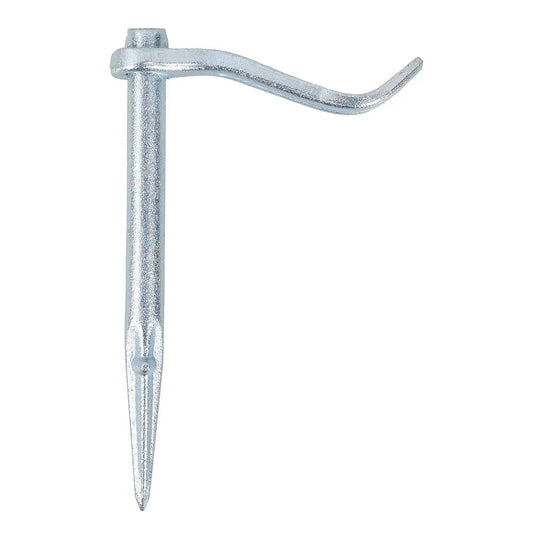 Trojan 12 Round Dutch Pin - 150mm Steel - Secure Profiles & Battens – view 2 - Auzzistore