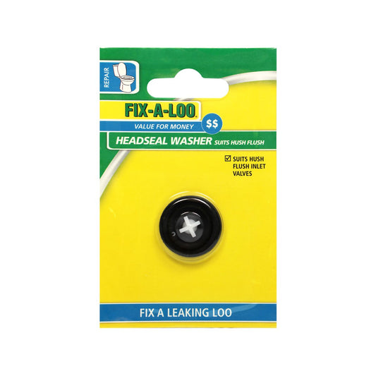 FIX-A-LOO Cistern Inlet Valve - 28mm - Rubber - Hush Flush Compatible – view 2 - Auzzistore
