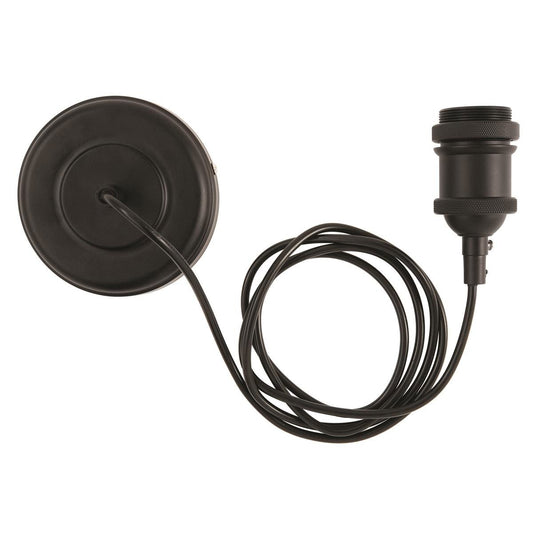 Brilliant Andy Suspension Kit - Black - 180cm Metal - Adjustable Height