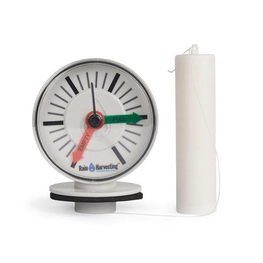 Rain Harvesting Tank Gauge - Water Level Indicator - PVC - Easy Read – view 2 - Auzzistore