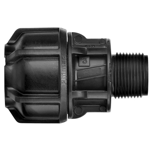 Philmac Universal Pipe Joiner 21 27 x 3 4 Black Polypropylene Durable - Auzzistore