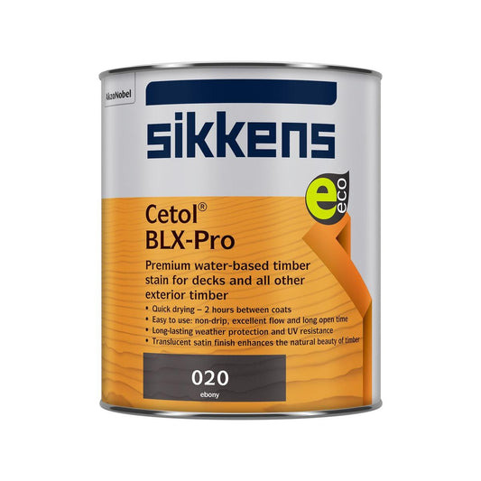 Sikkens 1L Ebony Cetol Blx Pro Timber Finish - 1L - Quick Drying, UV Protection - Auzzistore