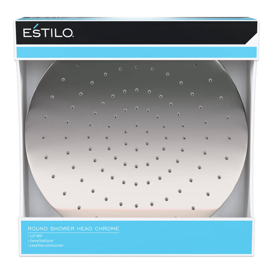 Estilo Wels 3 Star 9L Min Chrome ABS Round Shower Head - Durable - Water Saving – view 2