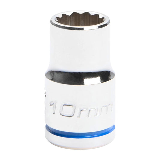 Kincrome 10mm 3/8 Drive Socket - Chrome Vanadium Steel - Rust Resistant - Auzzistore
