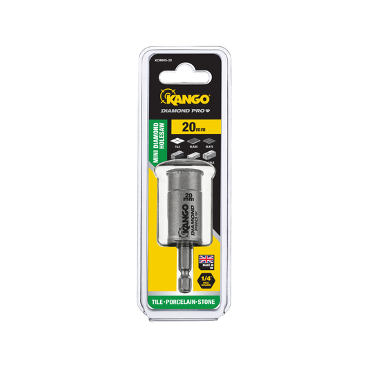 Kango Mini Diamond Pro Holesaw - 20mm - Braze-Bonded Diamonds - Fast Plug Removal – view 2 - Auzzistore