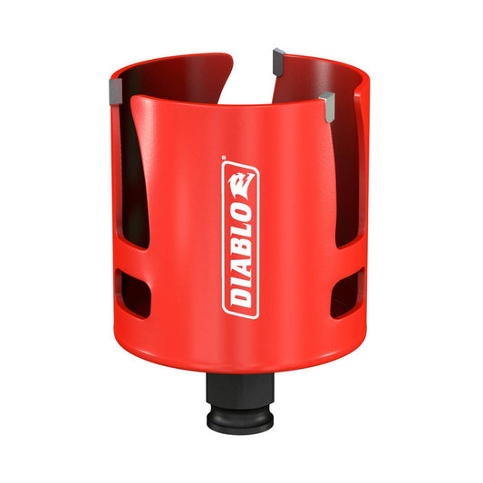 Diablo 2 3 4 Demo Demon Carbide Teeth Rough in Hole Saw - 60mm Depth - Fast Cutting – view 2 - Auzzistore