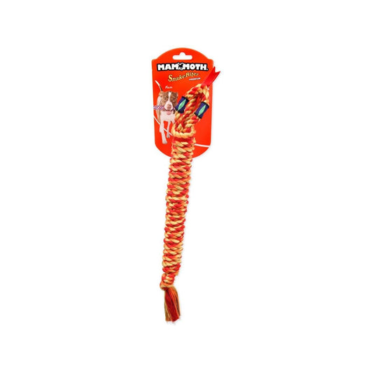 Mammoth 45cm Medium Snakebiter Rope Dog Toy - Durable Interactive Chew Toy