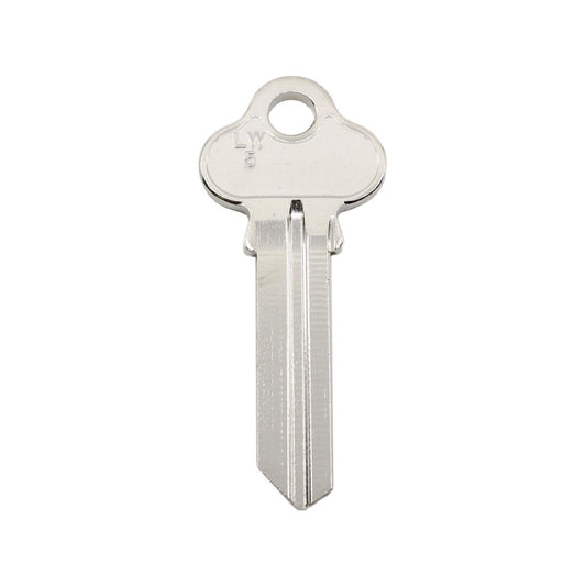EHI Silver Blank Key - 55mm Nickel Plated Brass - Easy To Carry - Auzzistore