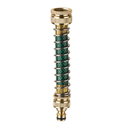 Holman Flexible Hose Extension 20/25mm Brass Protector Prevents Kinking - Auzzistore