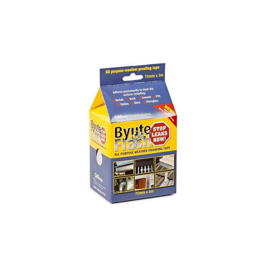 Cagroup Weatherproof Sealing Tape - 75mm x 3m - Aluminium Foil - Versatile Use - Auzzistore