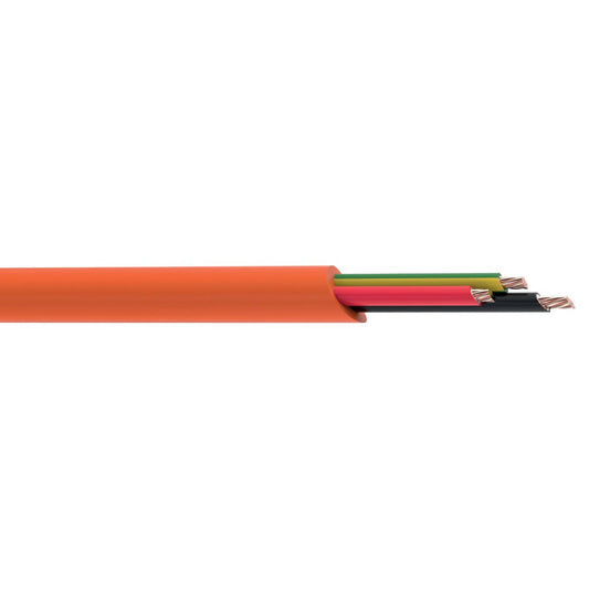 Deta 20m 4.0mm 2 Core E 1 Phase Cable - Orange - EV Charger - 450/750V – view 2 - Auzzistore