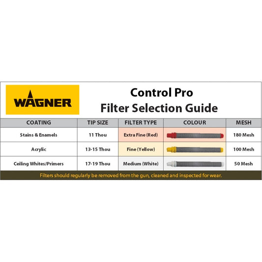 Wagner Red Spray Gun Filters - Size 10 11 - Stainless Steel Mesh - Durable – view 2 - Auzzistore