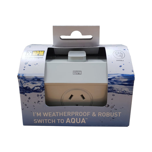 Hpm Aqua Powerpoint - 15A - UV-Stabilised Polycarbonate - Weatherproof – view 2 - Auzzistore