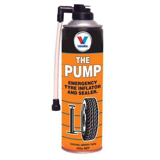 Valvoline The Pump Emergency Tyre Inflator Sealer - Instant Repair - 80mm x 250mm