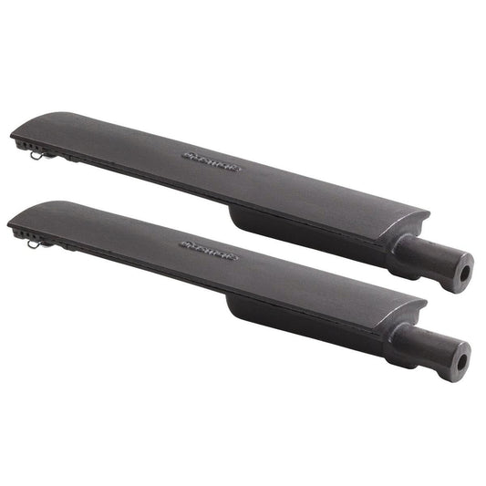 Gasmate BBQ Enamel Rail Burner 2 Pack - Satin Enamel - Durable Design - Auzzistore