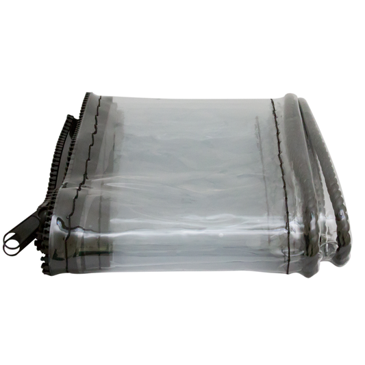 Bistro Blinds Clear Outdoor Blind Extender 5 x 300cm Heavy Duty PVC - Auzzistore