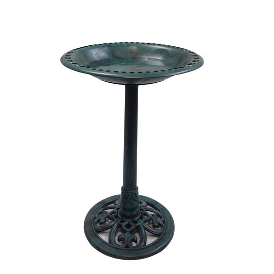 Decorative Bird Bath - 50 x 50 x 69cm - UV Stabilised Polypropylene - Durable