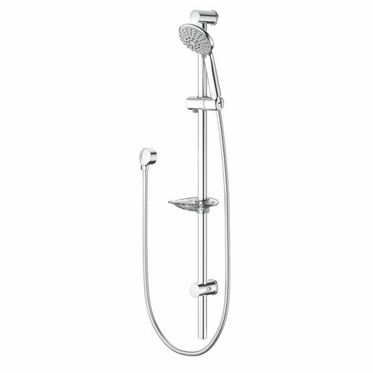 Flexispray Splash Rail Shower - 5 Function - 650mm - ABS/Brass - Easy Clean - Auzzistore