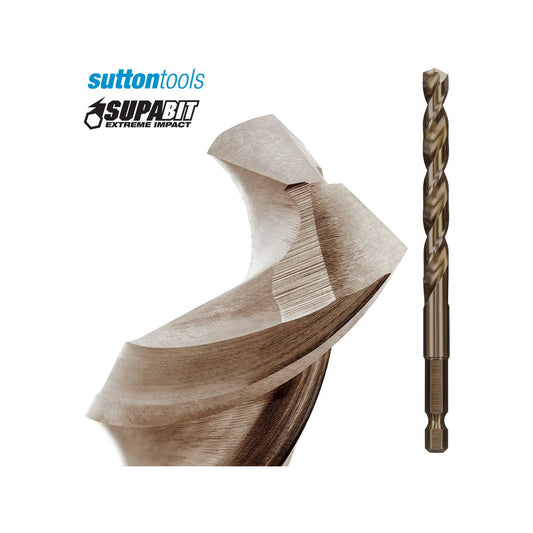 Sutton Tools 6mm Supabit Impact Drill Bit - HSS - Durable - Versatile – view 2 - Auzzistore