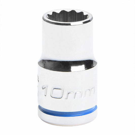 Kincrome 10mm 3/8 Drive Socket - Chrome Vanadium Steel - Rust Resistant
