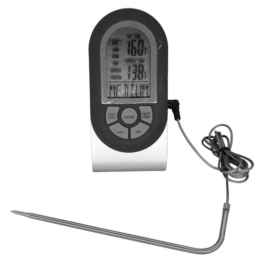 Jumbuck Digital Meat Thermometer - Stainless Steel - 6 Meat Selections – view 2
