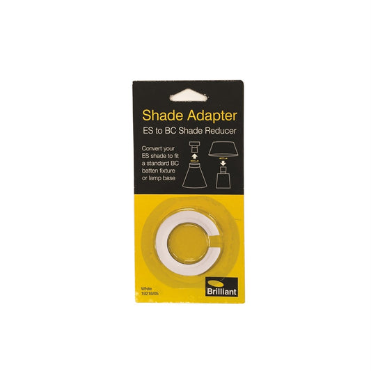 Brilliant Lighting ES to BC Shade Adapter - 46mm Polycarbonate - Easy Fit – view 2