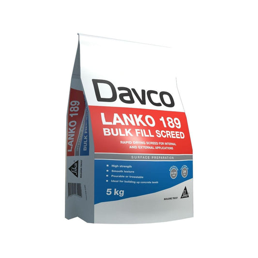 Lanko 5kg Bulk Fill Screed - Cement Based - Rapid Setting - High Strength - Auzzistore