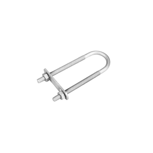 Pinnacle Galvanised U Bolt Double - M6 - 90 x 25mm - Corrosion Resistant - Auzzistore