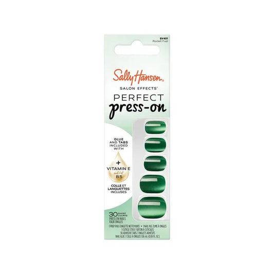 Sally Hansen Salon Effects Perfect Press-On Rocket Fuel 30 Pieces - Auzzistore