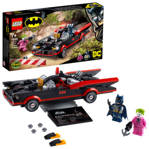 LEGO 76188 Batman 1966 Classic TV Series Batmobile - DC Superheroes Joker - Auzzistore