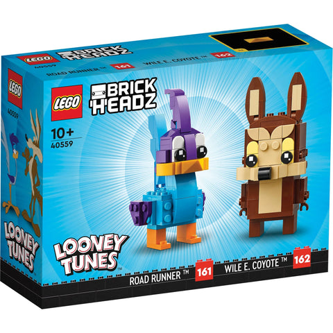 LEGO BRICKHEADZ 40559 Road Runner & Wile E. Coyote Looney Tunes - Auzzistore